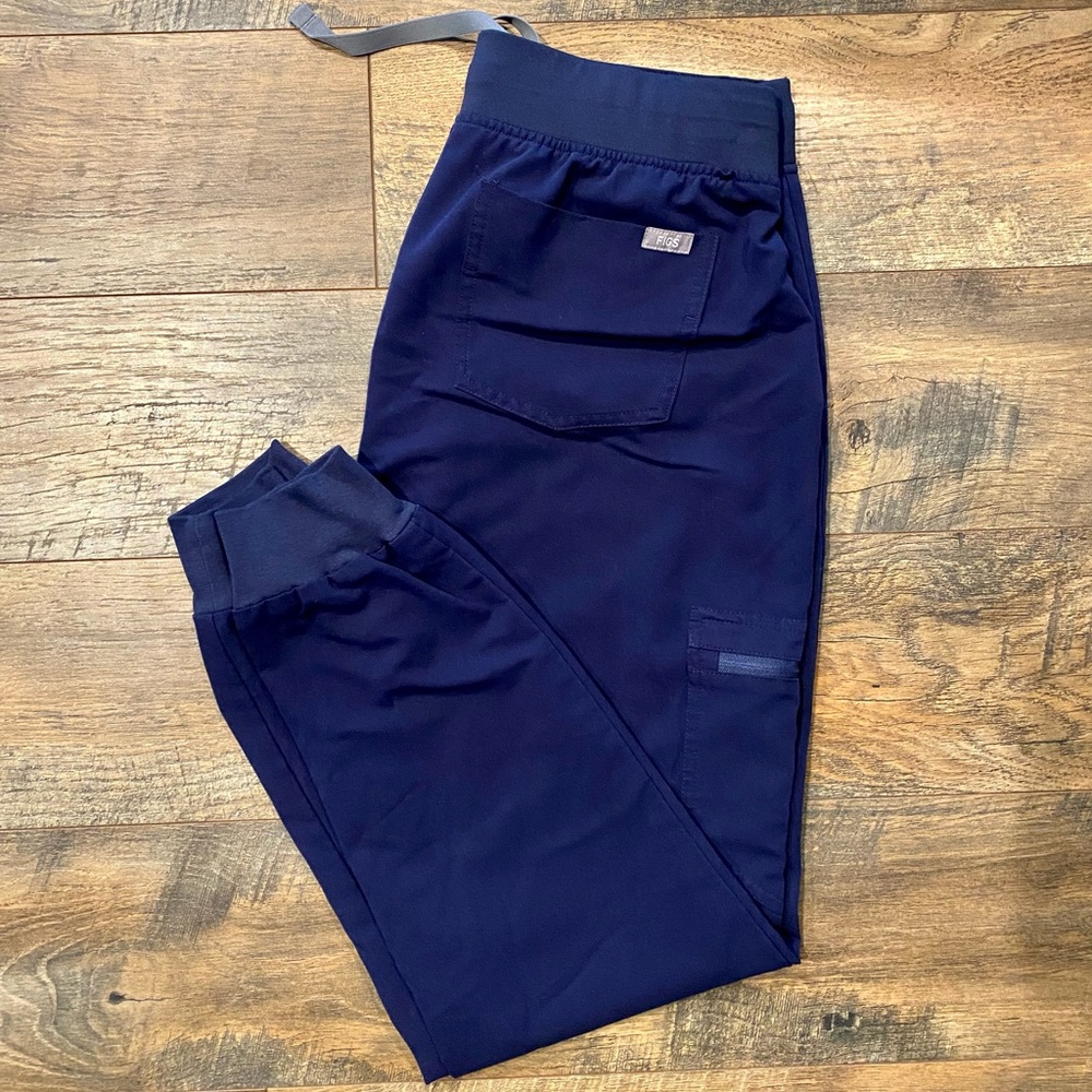 Womens Fig Scrub Pants - Navy